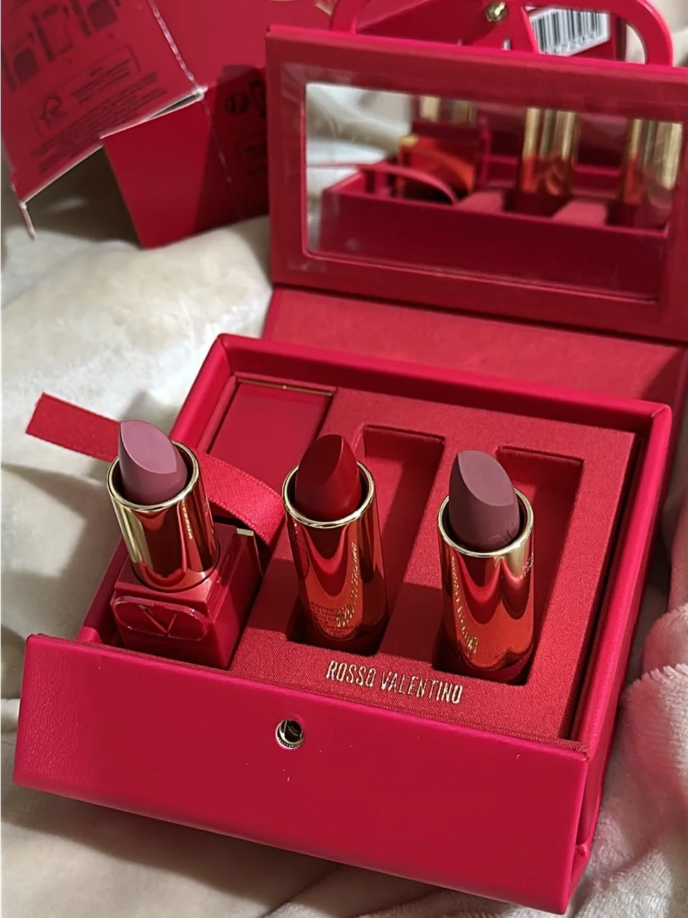 Valentino Rosso Lipstick Trio